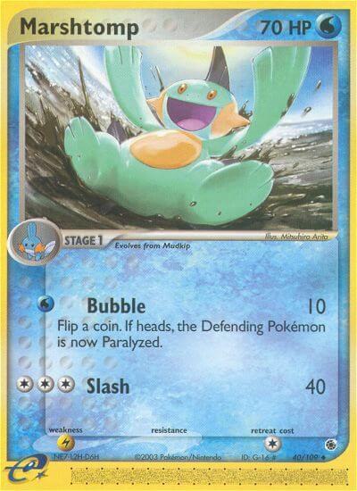 Marshtomp - 40/109 | EX Ruby and Sapphire #40/109