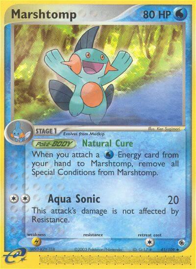 Marshtomp - 41/109 | Ruby and Sapphire #41/109