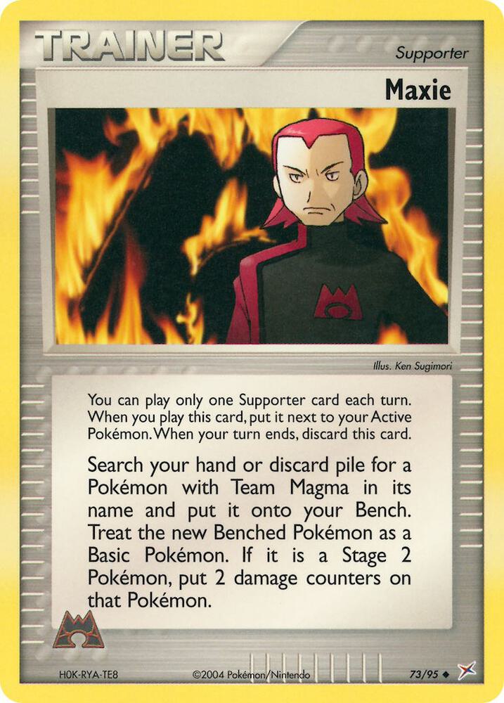 Maxie | Team Magma vs Team Aqua #73/95