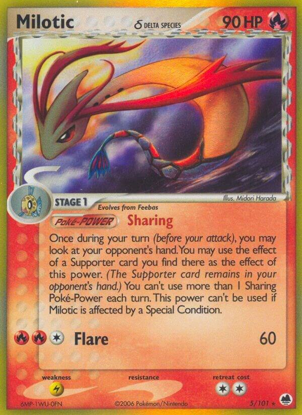 Milotic (Delta Species) | Dragon Frontiers #5/101