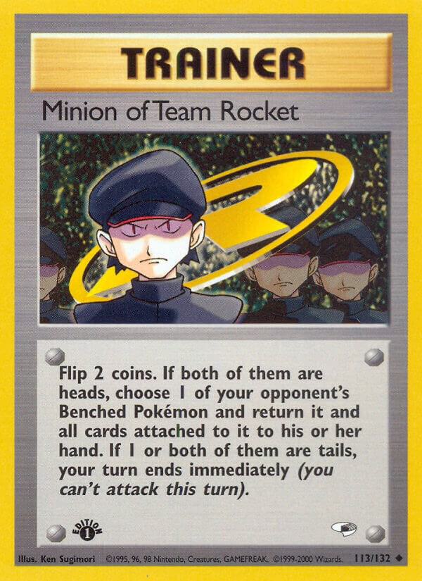 Minion of Team Rocket | Gym Heroes #113/132