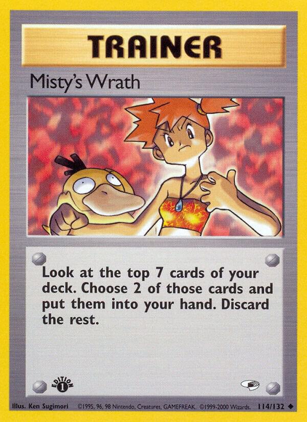 Misty's Wrath | Gym Heroes #114/132