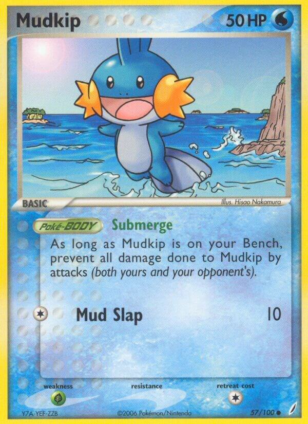 Mudkip - 057/100 | EX Crystal Guardians #57/100