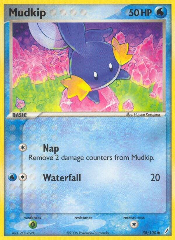 Mudkip - 058/100 | EX Crystal Guardians #58/100