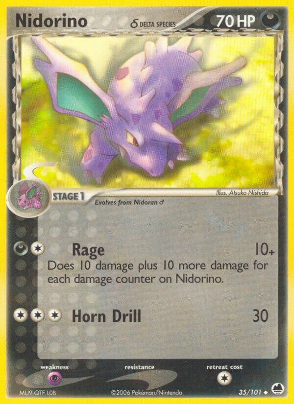 Nidorino (Delta Species) | EX Dragon Frontiers #35/101