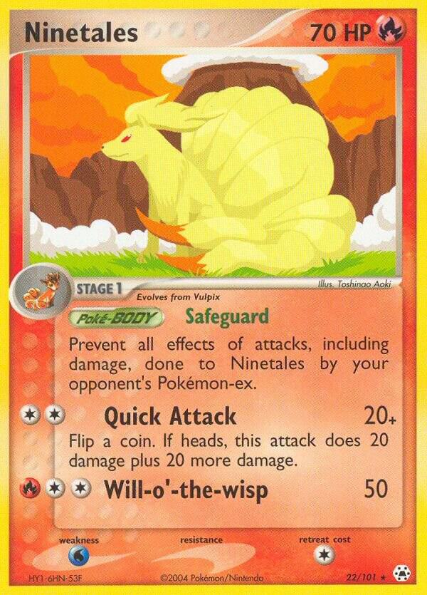 Ninetales | EX Hidden Legends #22/101