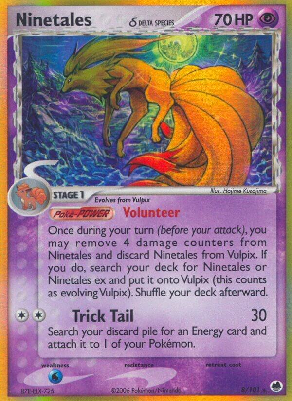 Ninetales (Delta Species) | EX Dragon Frontiers #8/101