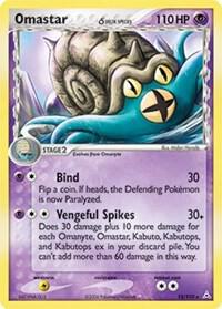 Omastar (Delta Species) | EX Holon Phantoms #13/110