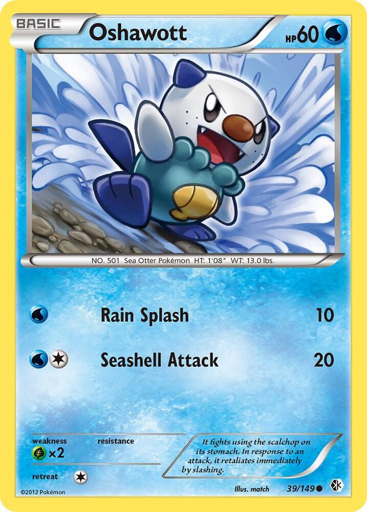 Oshawott | Boundaries Crossed #39/149