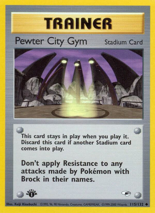 Pewter City Gym | Gym Heroes #115/132
