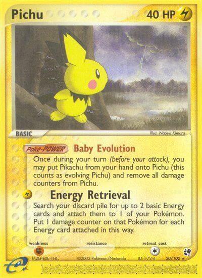 Pichu | EX Sandstorm #20/100