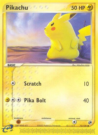 Pikachu | Sandstorm #72/100