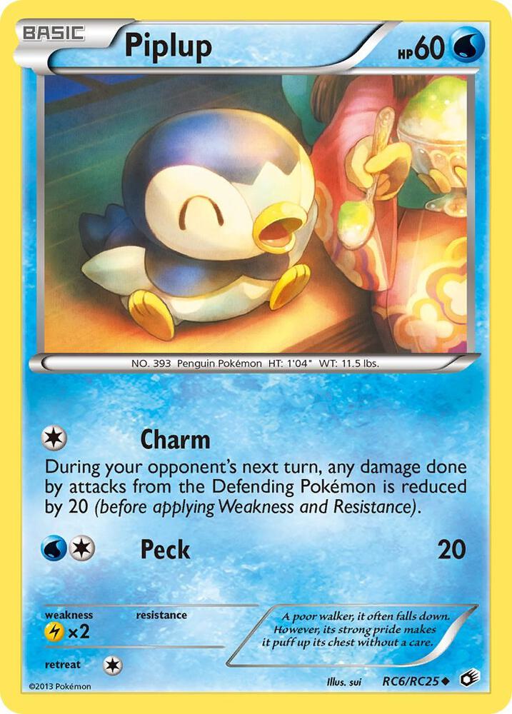Piplup | Legendary Treasures: Radiant Collection #RC6/RC25