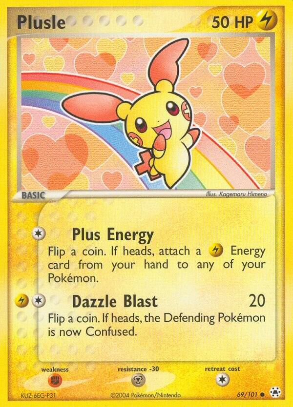 Plusle | EX Hidden Legends #69/101