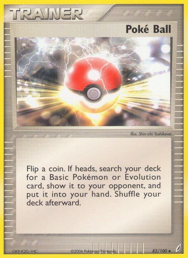 Poke Ball | EX Crystal Guardians #82/100