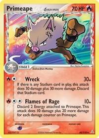 Primeape (Delta Species) | Holon Phantoms #50/110