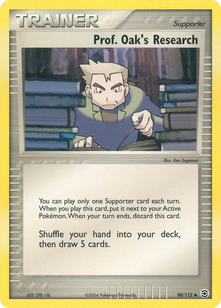 Prof. Oak's Research | FireRed & LeafGreen #98/112