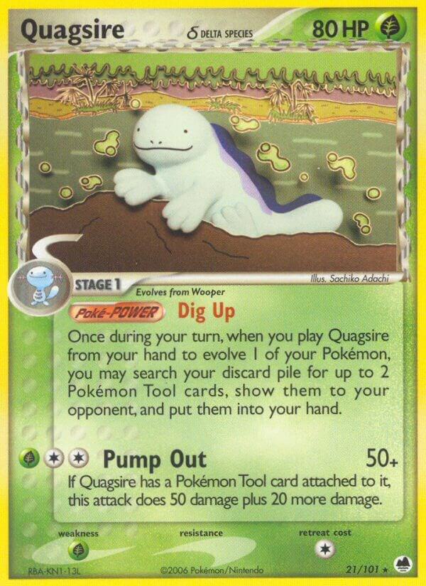 Quagsire (Delta Species) | EX Dragon Frontiers #21/101