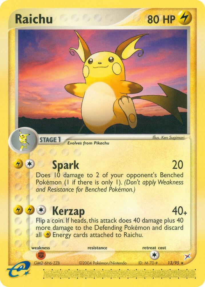 Raichu | EX Team Magma vs Team Aqua #13/95