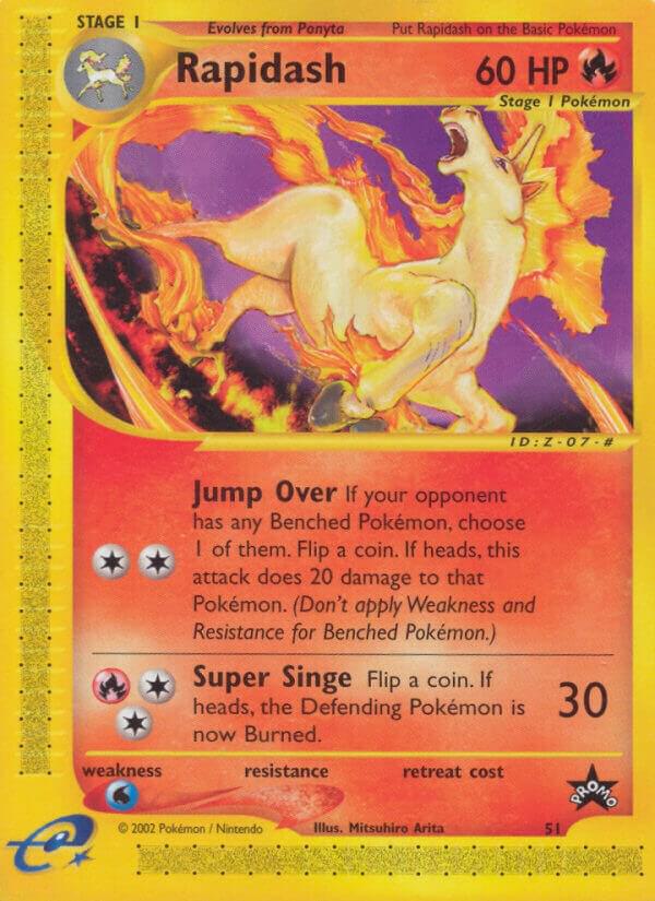 Rapidash (51) | WoTC Promo #51/53