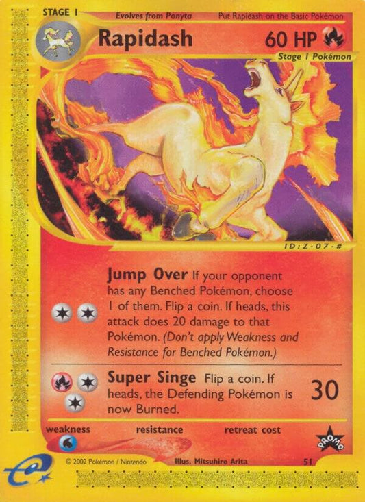 Rapidash (51) | WoTC Promo #51/53