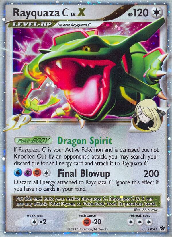 Rayquaza C LV.X - DP47 | Diamond and Pearl Promos #DP47