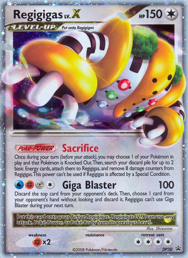 Regigigas LV.X - DP30 | Diamond and Pearl Promos #DP30