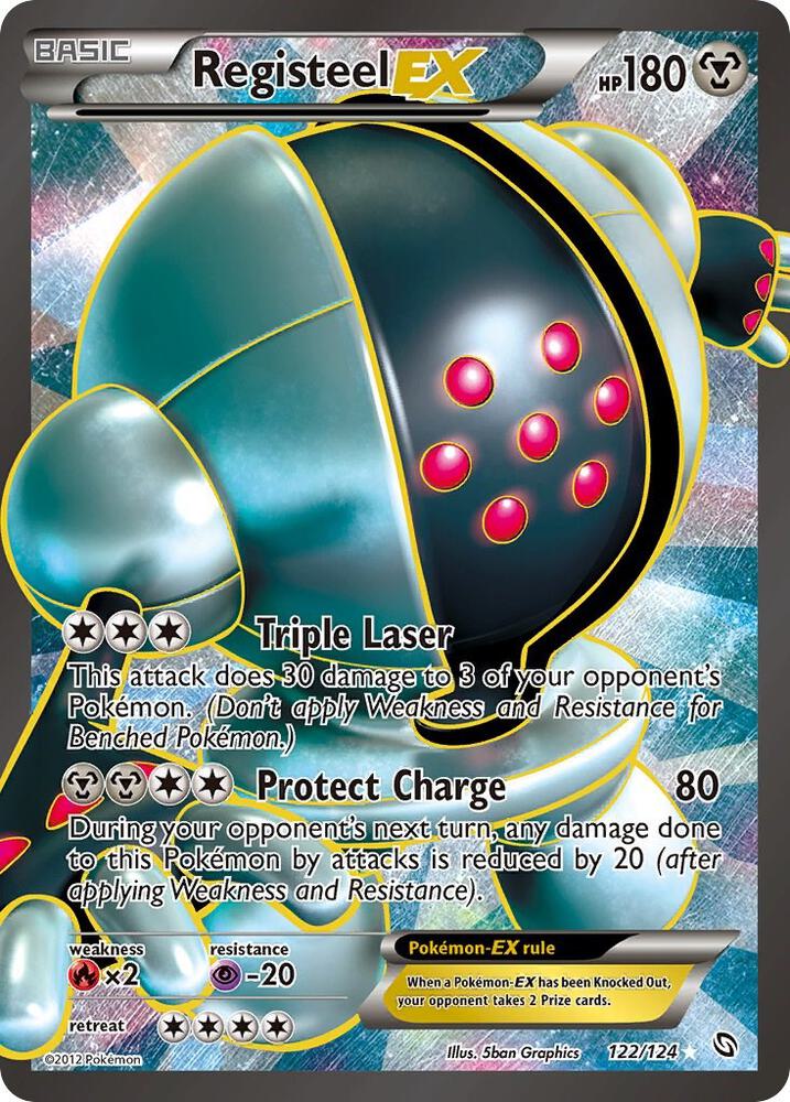 Registeel EX (122 Full Art) | Dragons Exalted #122/124