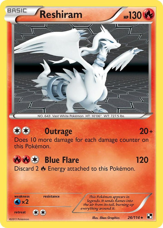 Reshiram | Black and White #26/114