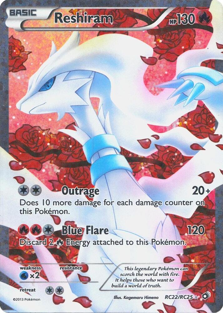 Reshiram (Full Art) | Legendary Treasures: Radiant Collection #RC22/RC25