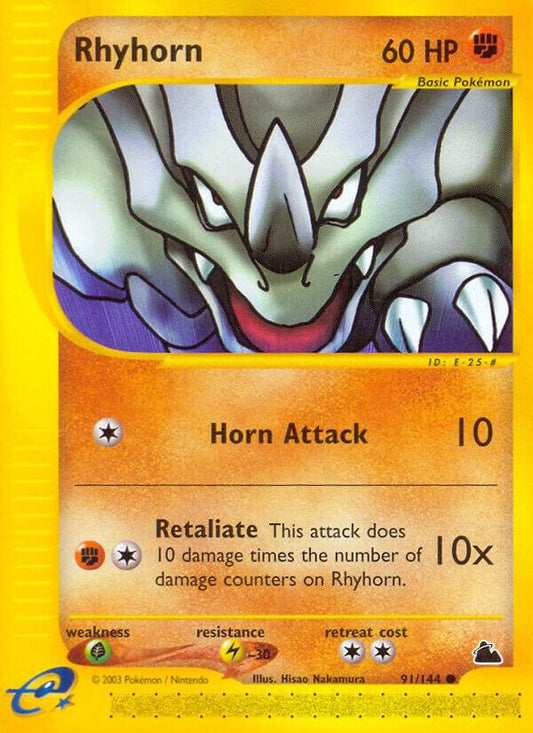 Rhyhorn | Skyridge #091/144