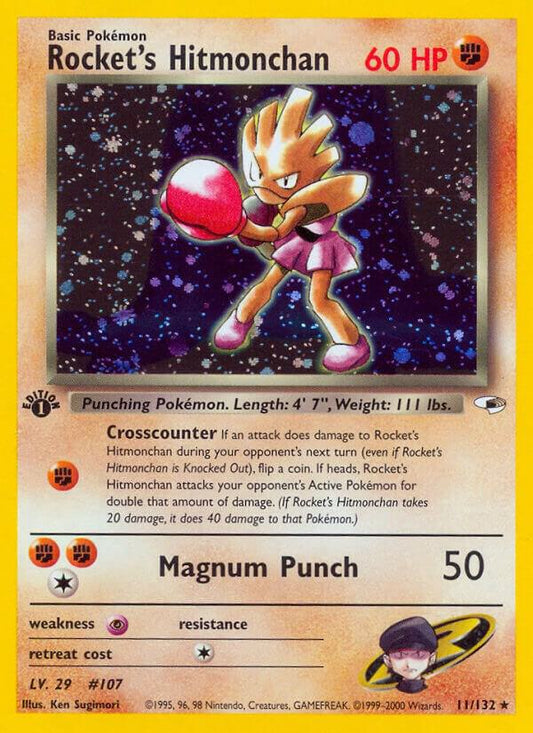 Rocket's Hitmonchan | Gym Heroes #011/132