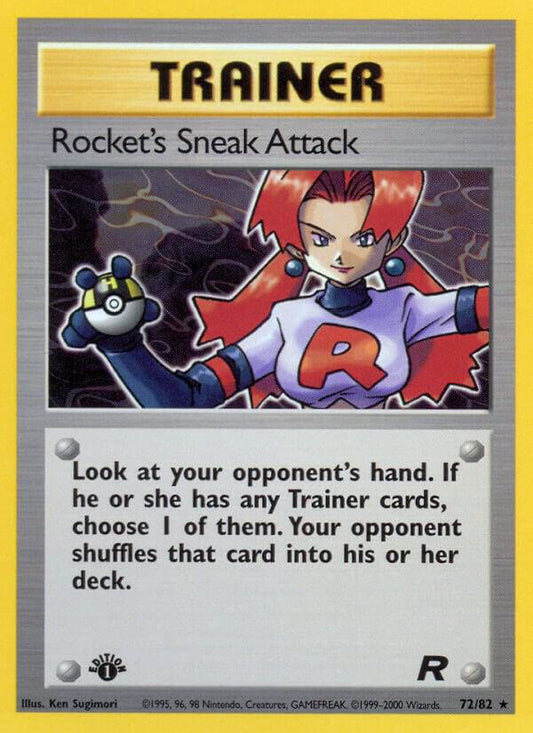 Rocket's Sneak Attack (72) | Team Rocket #72/82