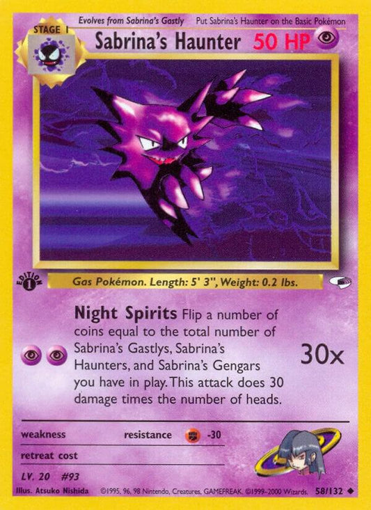 Sabrina's Haunter | Gym Heroes #058/132