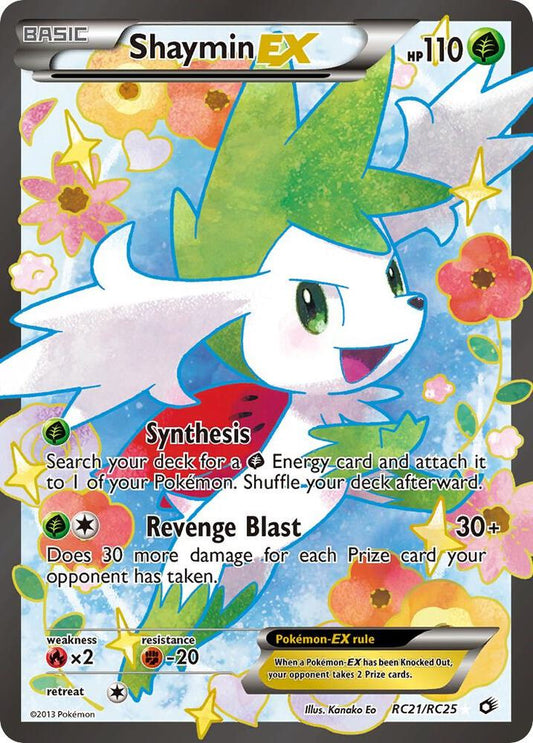 Shaymin EX (Full Art) | Legendary Treasures: Radiant Collection #RC21/RC25
