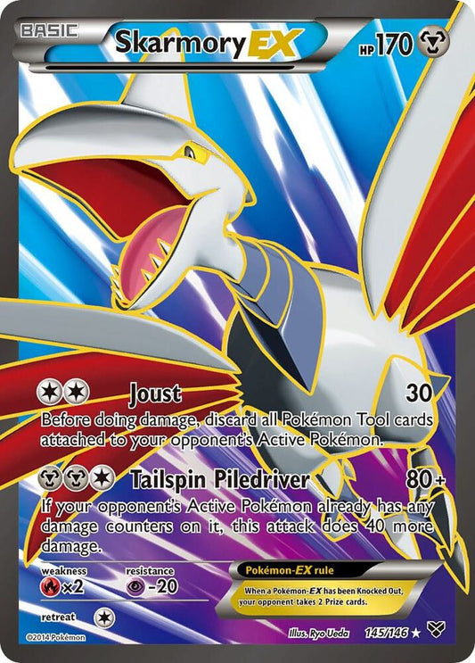Skarmory EX (145 Full Art) | XY Base Set #145/146