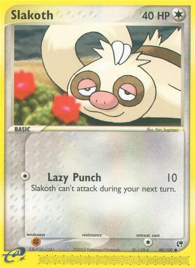 Slakoth | EX Sandstorm #80/100