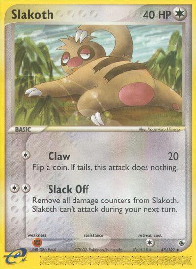 Slakoth | EX Ruby and Sapphire #45/109