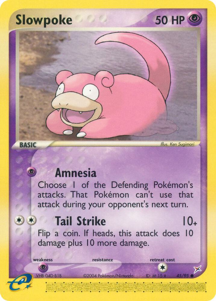 Slowpoke | Team Magma vs Team Aqua #45/95