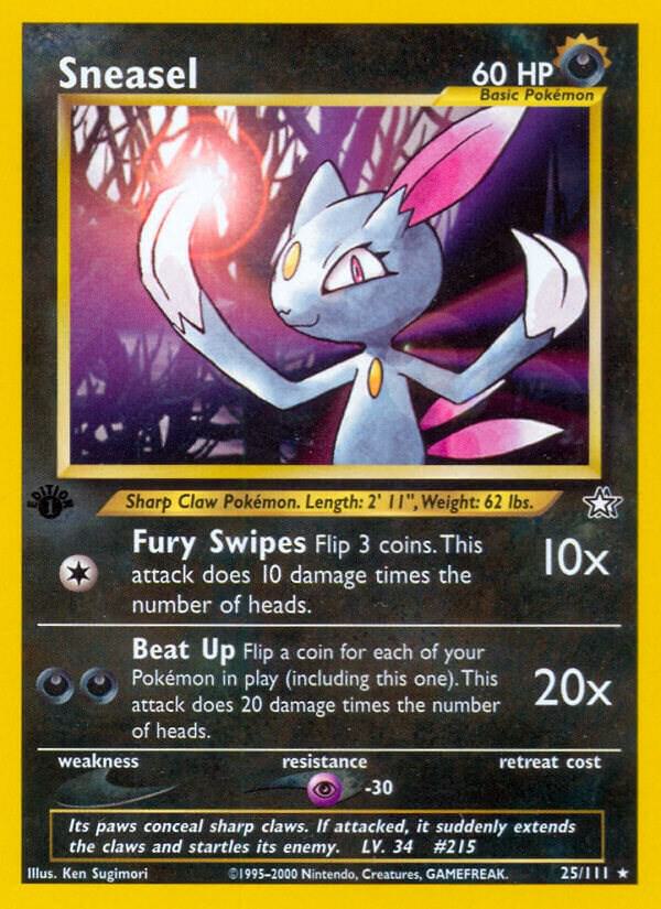 Sneasel | Neo Genesis #025/111