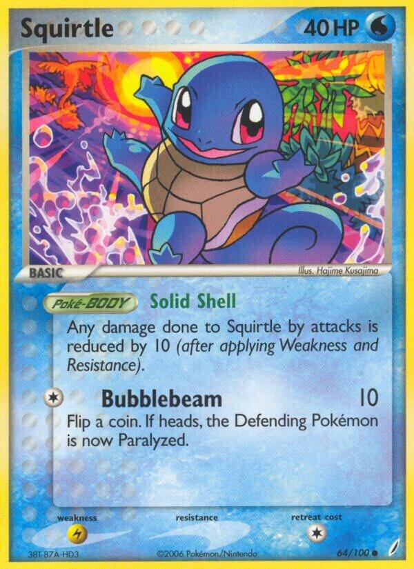 Squirtle - 064/100 | EX Crystal Guardians #64/100