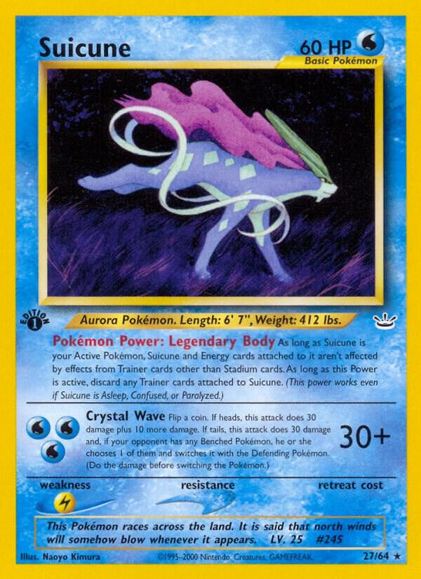 Suicune (27) | Neo Revelation #27/64