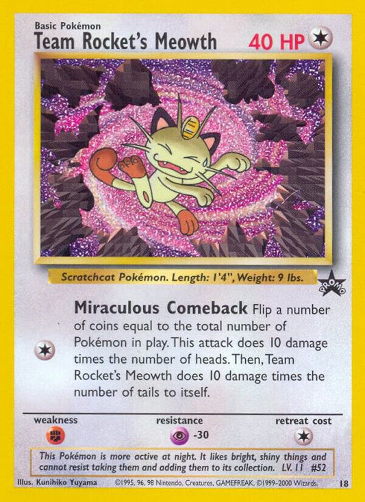 Team Rocket's Meowth | WoTC Promo #18/53