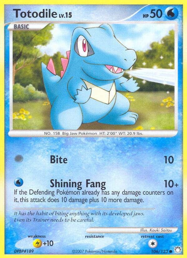 Totodile | Mysterious Treasures #106/123