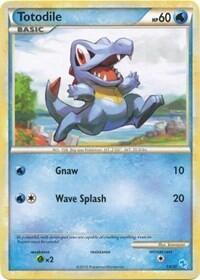 Totodile (#14) | HGSS Trainer Kit: Gyarados & Raichu #14/30