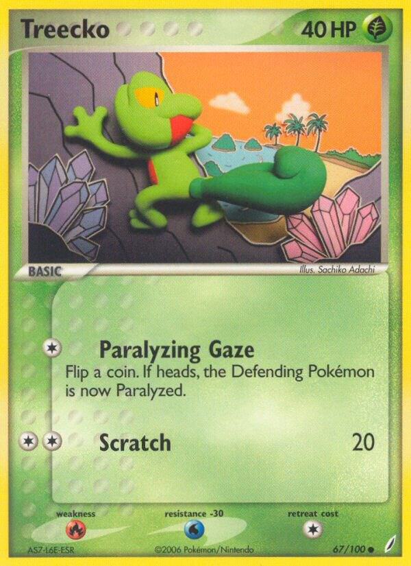 Treecko | EX Crystal Guardians #67/100