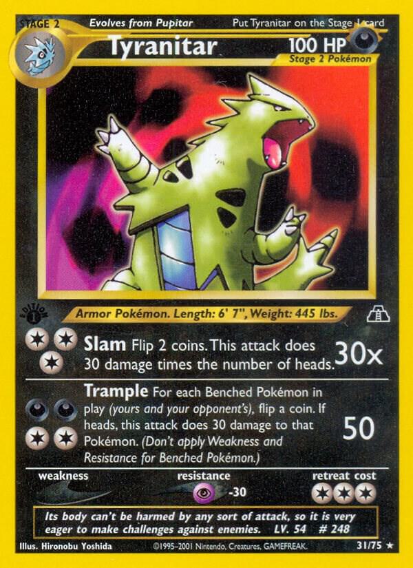 Tyranitar (31) | Neo Discovery #31/75