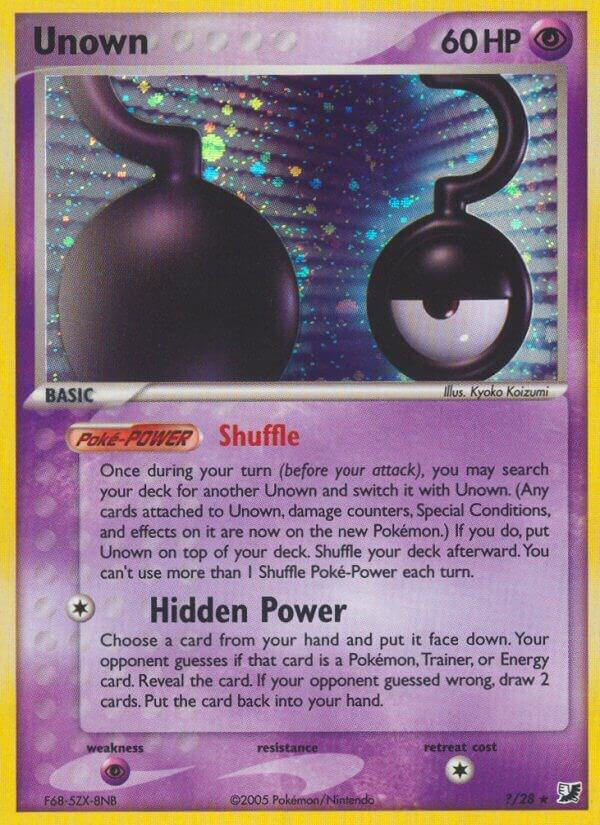 Unown (?) | Unseen Forces #?/28