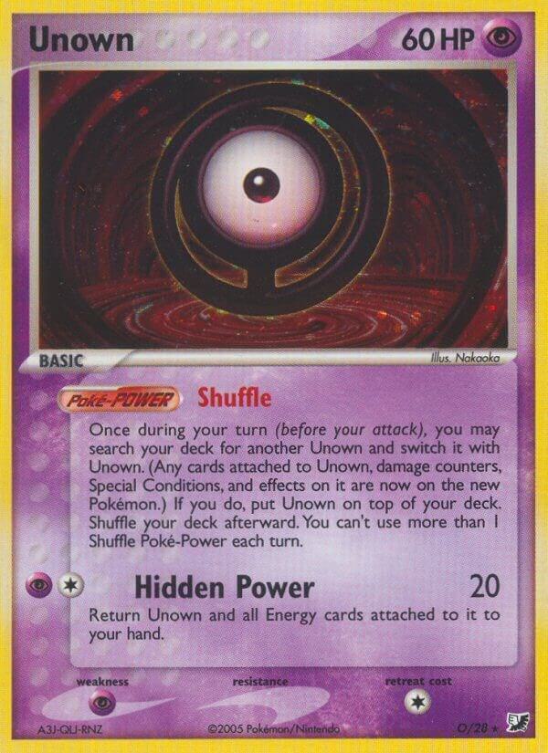 Unown (O) | Unseen Forces #O/28