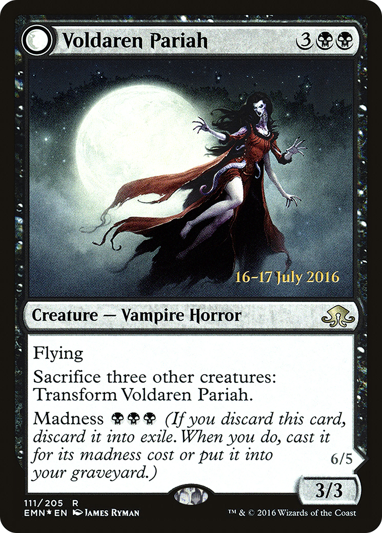 Voldaren Pariah // Abolisher of Bloodlines | Prerelease Cards #111